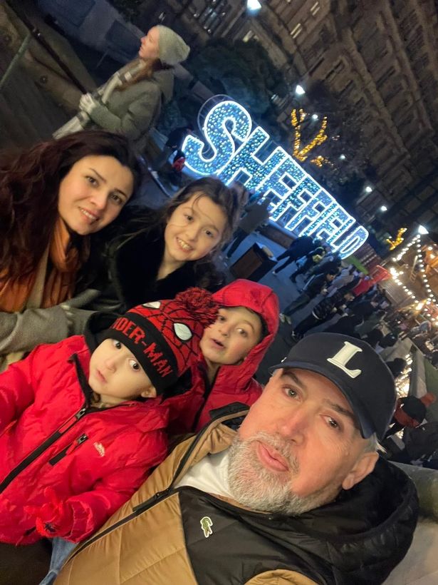 Darin Ahmed and his family love "England" and he brings his children up to 'be kind'