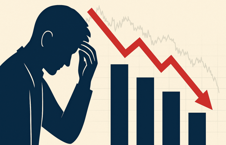 Why Market Crashes Feel Like Heartbreak