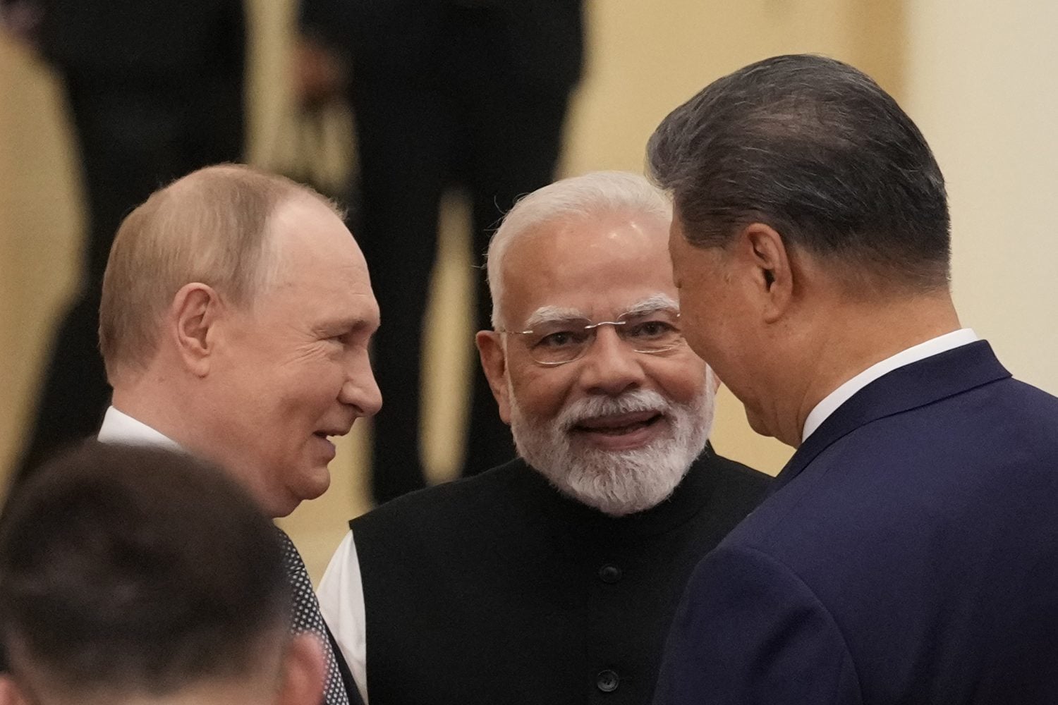 Putin, Modi, and Xi at the 2025 Shanghai Cooperation Organisation summit
