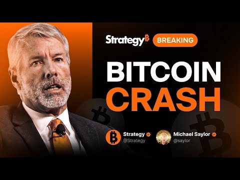 Michael Saylor on Bitcoin Crash &amp; MSTR Stock Drop – BTC Price Analysis