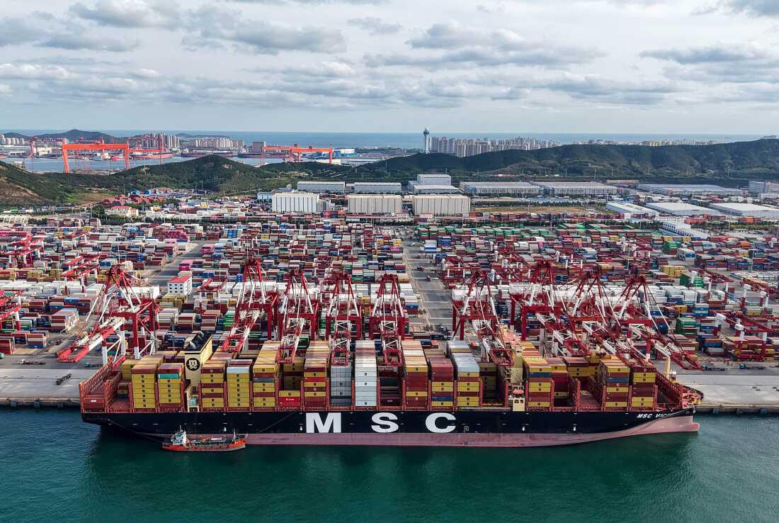 China's overall exports increased this year, despite a sharp drop in trade with the United States.