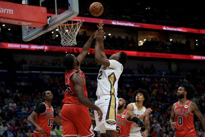 Bulls Pelicans Basketball