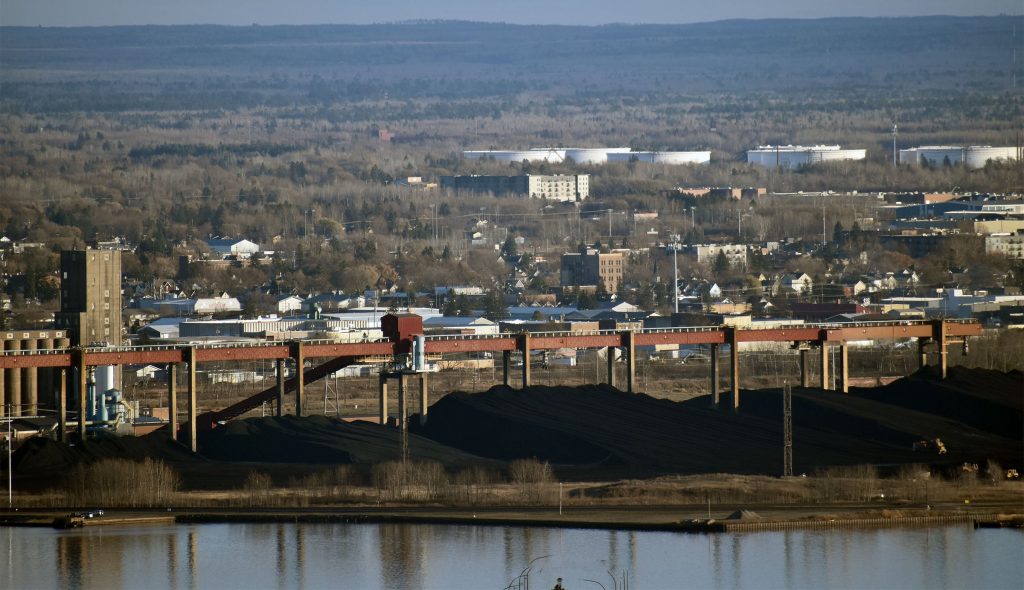 The Midwest Energy Resources Co. terminal in Superior is set to close when its lease ends next June. Danielle Kaeding/WPR