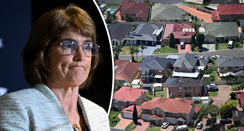 RBA governor Michele Bullock and housing